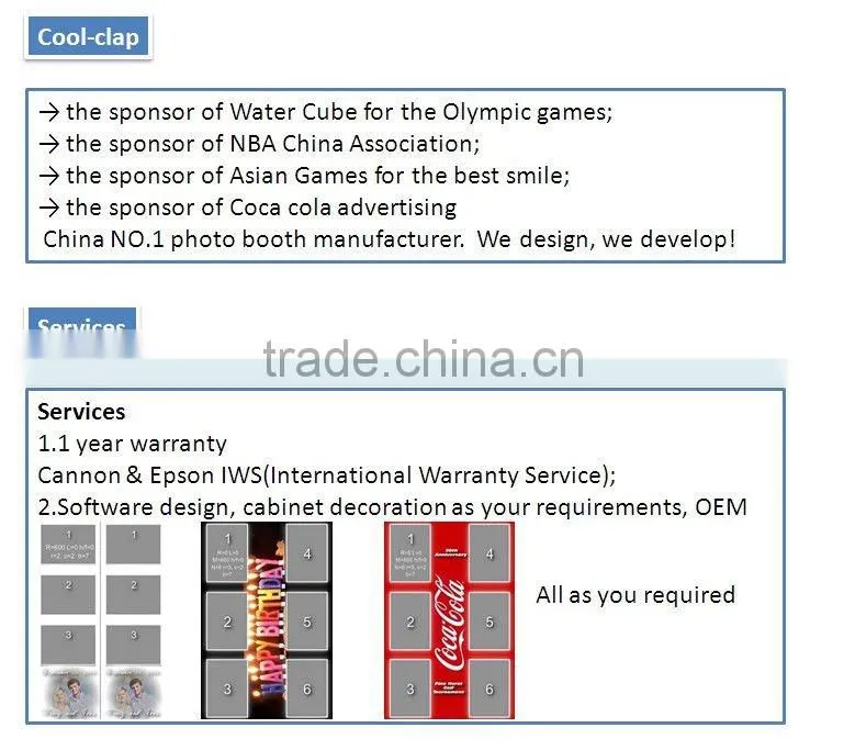 Most Competitive Price Profitable Photo Sticker Machine