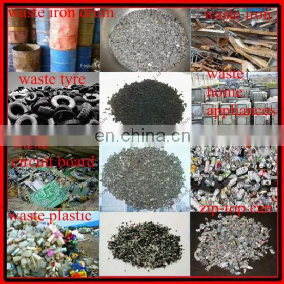 Japan scrap metal plastic shredder and crusher machine price