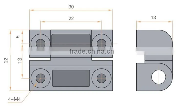 Flei brand ROHS CE guaranteed hinge Lock for cabinets