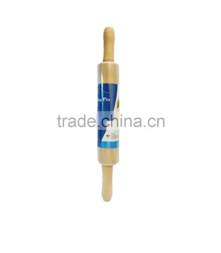 Bamboo rolling pin with handle/kitchenware pastry tools/Home basic tools