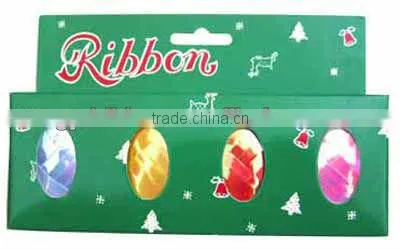 Hot Sale Various Holiday Gift Wrapping Materials Curling Ribbon Egg and Star Bow