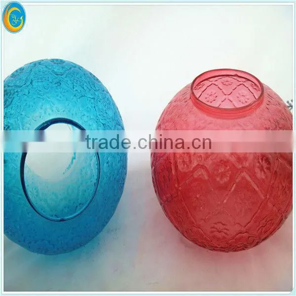 handmade glassware for candle
