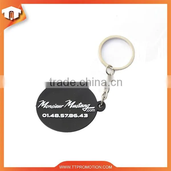 Best sale promotional pvc keyring
