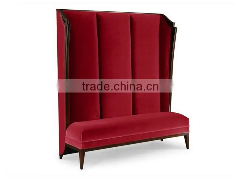 King style Design High Back Hotel banquet sofa chair