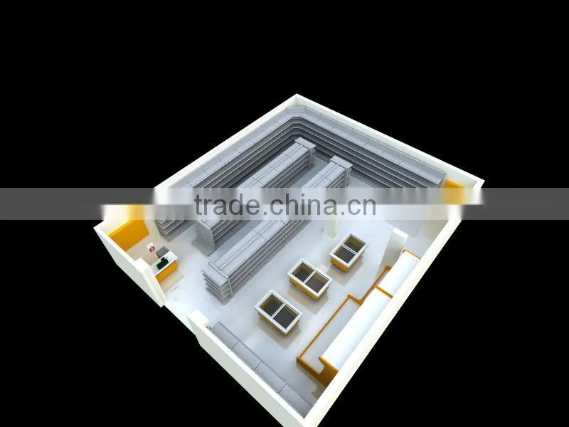 the price of grocery store Shelving/shelf/shelves /racks from hebei woke metal
