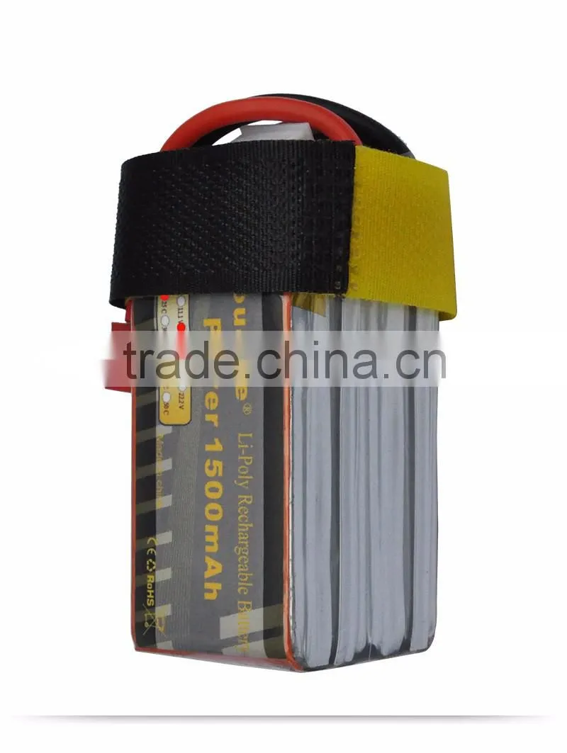 You&Me 4S 14.8V 1500mAh 25C Rechargeable Lithium Polymer Battery For Quadcopters RC Models
