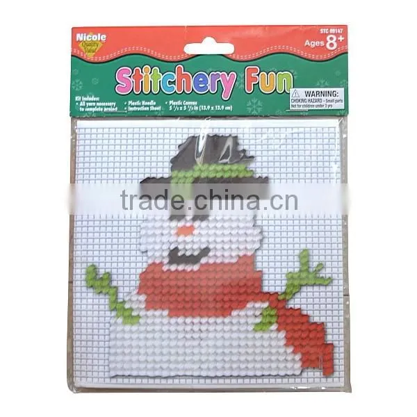 Cross Stitch fun for kids diy craft set