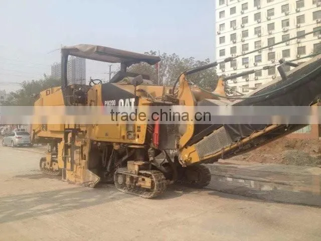 used asphalt equipment cold planers second hand CAT PM-200 (COLD PLANER)