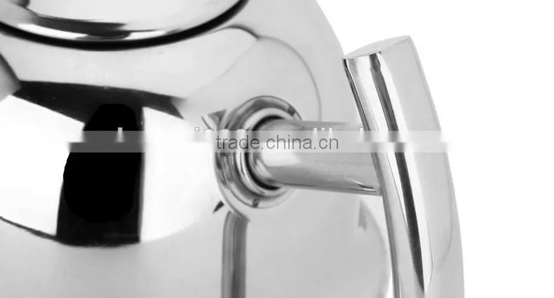 1.0L stainless steel bell-shaped teapot with tea strainer/ boiling tea kettle