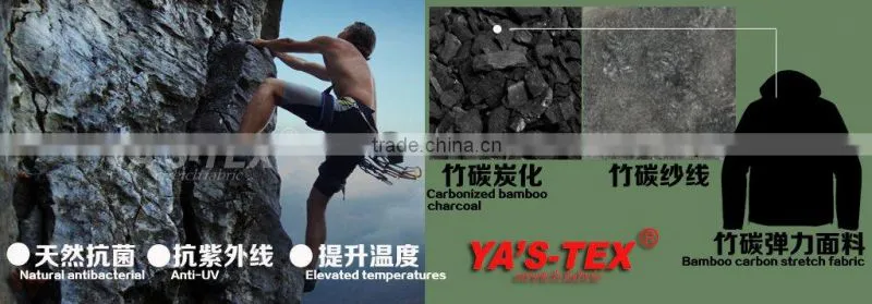 New green polyester durable water resistant fabric wholesale bamboo fabric for sale