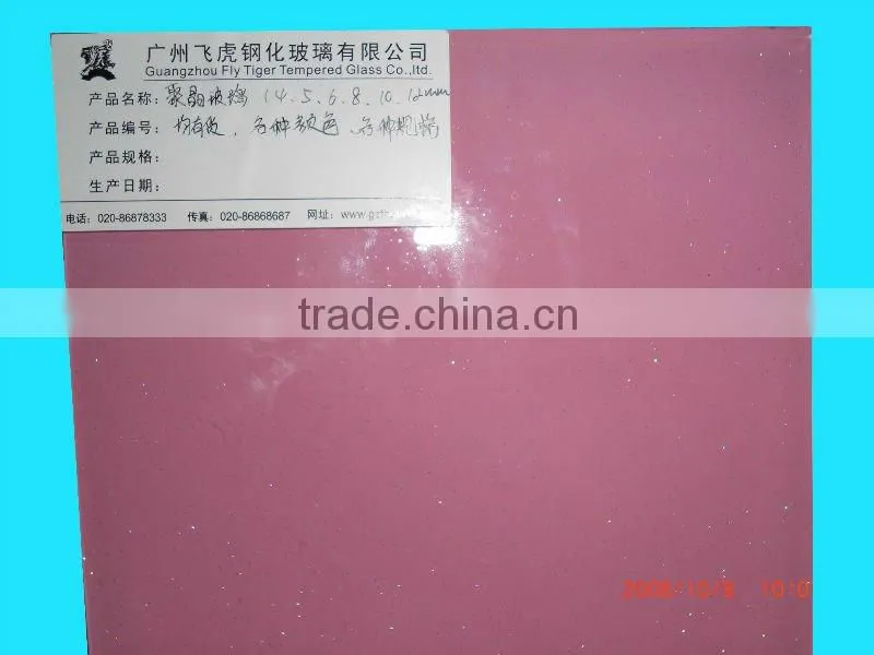 6-19mm glazed tempered glass,factory price