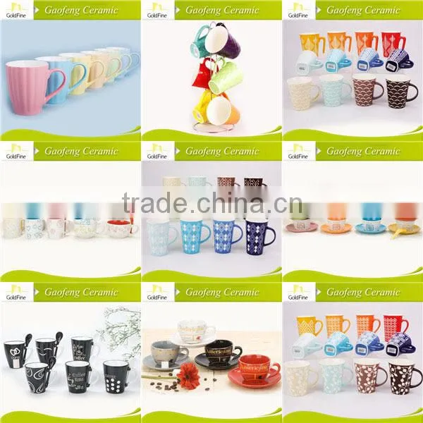Hot Sale Coffe Ceramic Cup Mug with handle