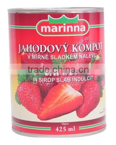 2015 NEW crops canned strawerry