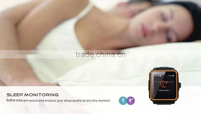 The IP68 waterproof heart rate smart watch sync with Android and IOS smart watch manufacturer