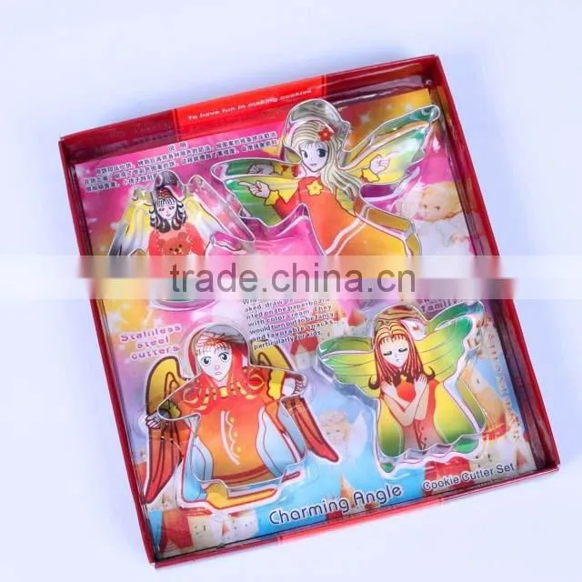 YangJiang factory different cute shape stainless steel cookie mould