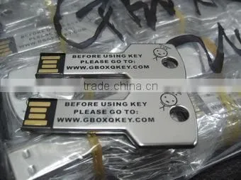 metal key flashdisk 4gb usb 2.0