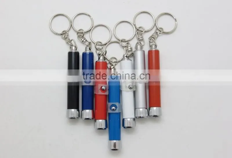 LR41 Button Battery Aluminum Gift Keychain Light