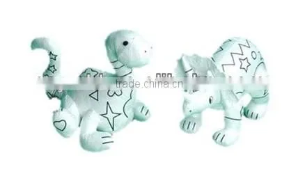 children games DIY educational toy painting toys/washable painting plush toy /painting car toy