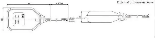 HP-M15-10 water pump float switch, mercury liquid level switch prices