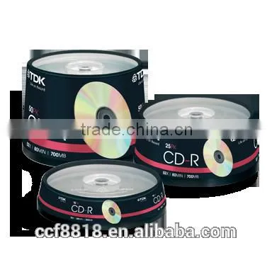 TDK A+ cd, blank cd, made in taiwan products
