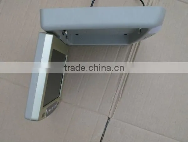 9 inch motorized flip down monitor, roof mount monitor