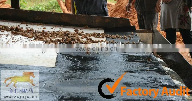 mobile rieve gold sand washing plant with double deck screen mesh