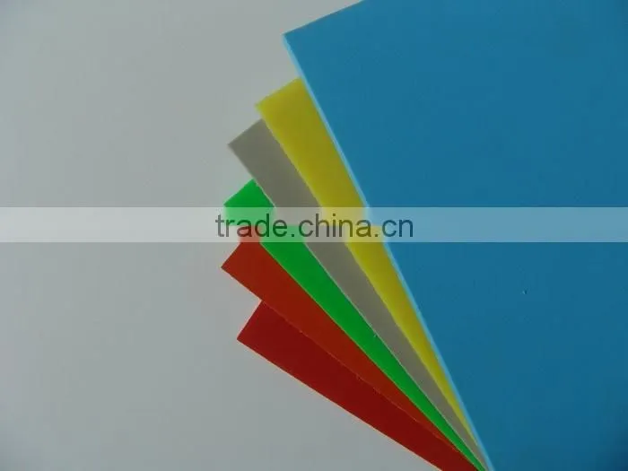 Customized Eco-friendly Colored Heat Resistant Polypropylene PP Board