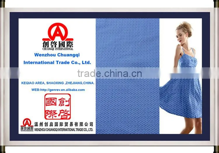 high quality product of woven textile poplin cotton fabric printed dots
