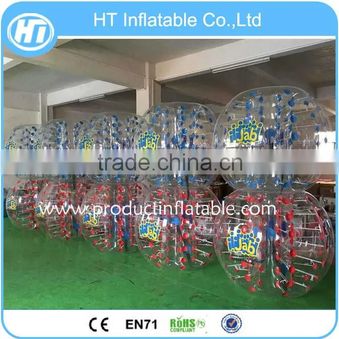 Low Price 1.7m Bubble Football Suit,Inflatable Zorb Body Bumper Ball ,Zorb Ball On Sale