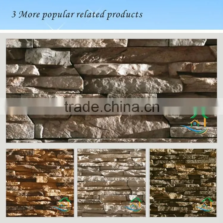 2015 Modern design external decorative artificial stone