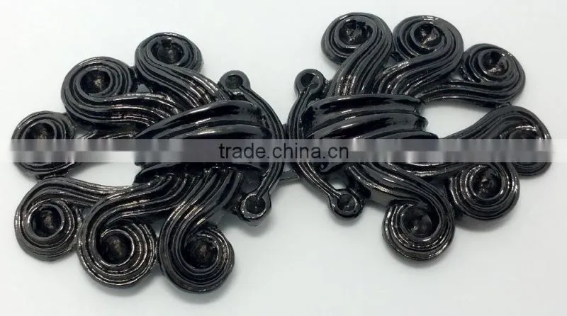 Metal shoe buckle parts metal side release buckle buckle for belt