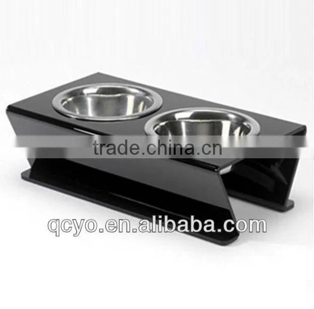 acrylic pet dog beds with removable cushion