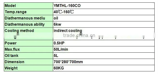Mould temperature controller temperature controllor machine YMTHL-160CO