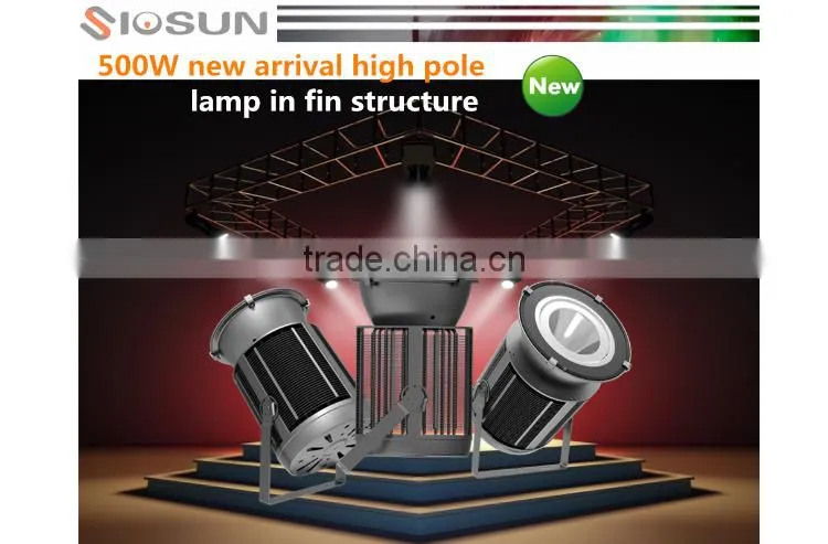2016 China supply high lumen industrial lighting led high bay light 500W