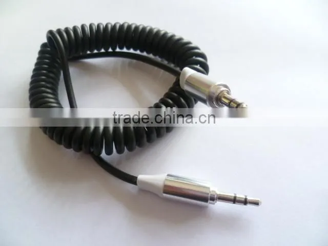 factory wholesale high speed spiral metal shell DC3.5 cable