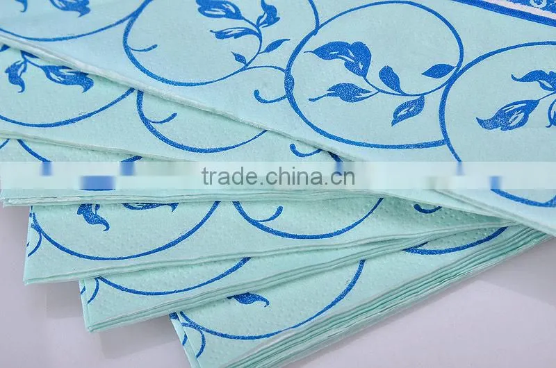 Party printed facial tissue
