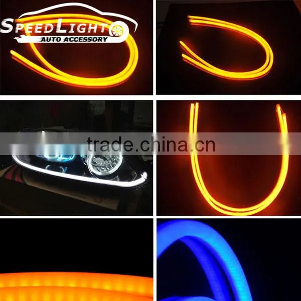 Hot Selling With Turn Signal 60CM 85CM LED DRL Daytime Running Light For Cars