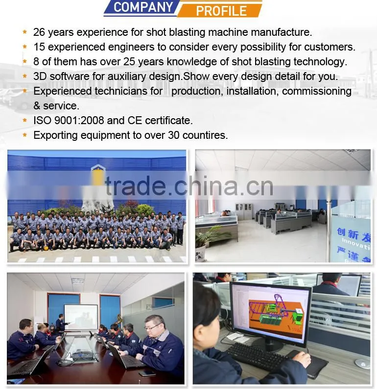 surface cleaning hook type Shot Blasting Machine