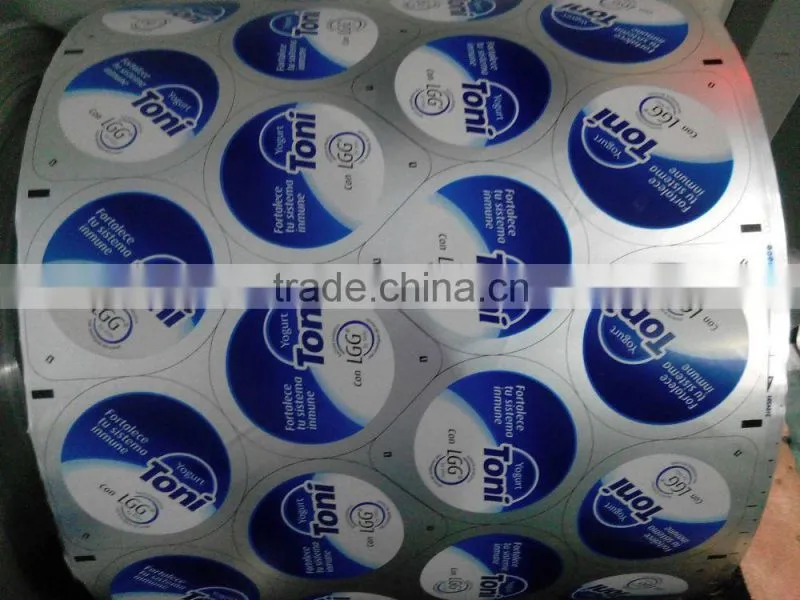 roll lidding film for heat seal plastic cup