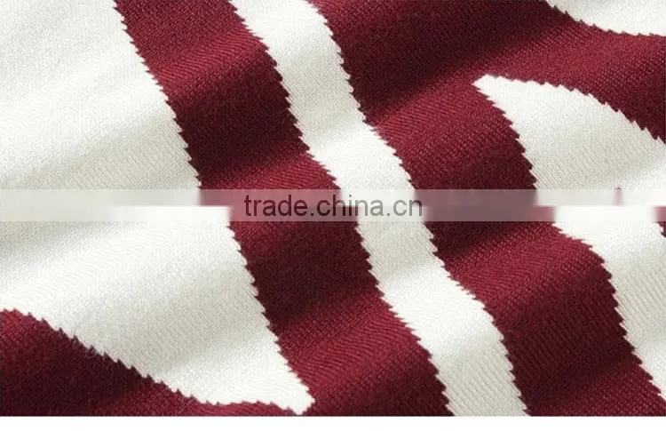 New leisure men's fashion boutique men sweater for argyle sweater for men