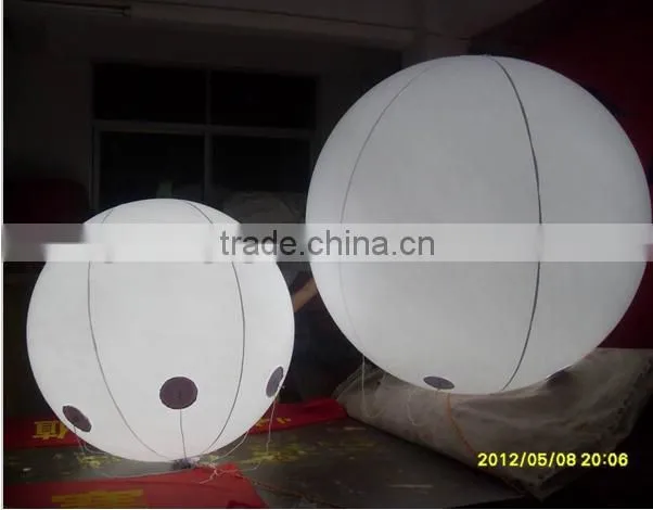 wedding party night club bar decoration glowing hanging christmas light up led lighted inflatable ball with led light