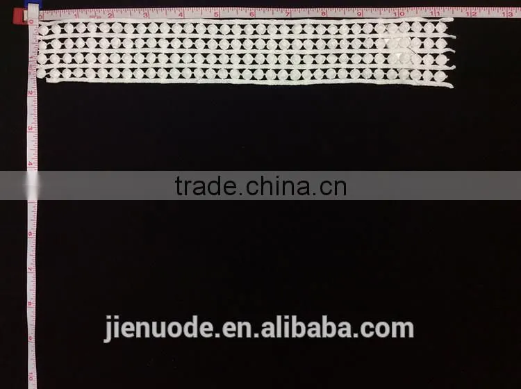 High Quality Wholesale Custom Eco-Friendly Water Soluble Chemical Lace Trim