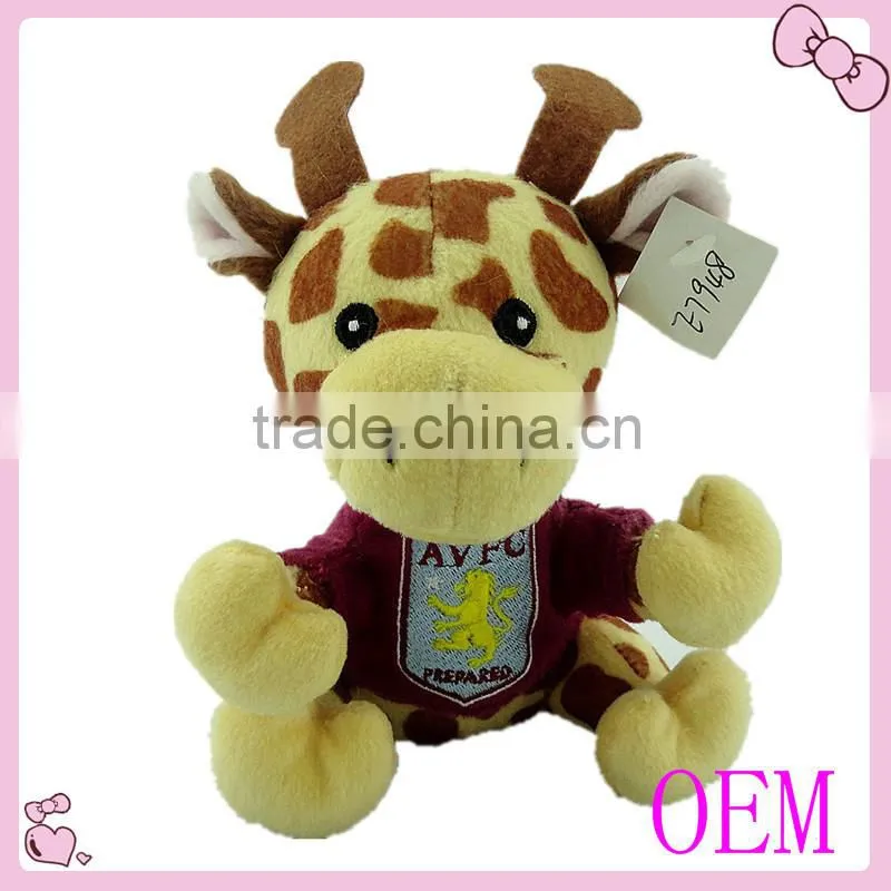 High quality custom talking giraffe plush toy
