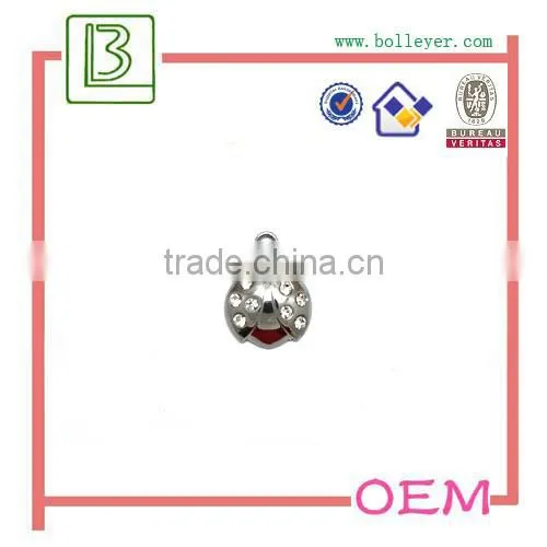 Custom made metal charms,antique 3D metal logo charms