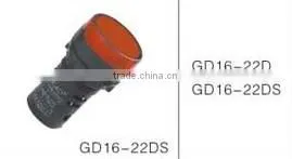 CNGAD 5 colors 220V LED panel lamp (pilot light,led signal lamp)(GD16-22DS)