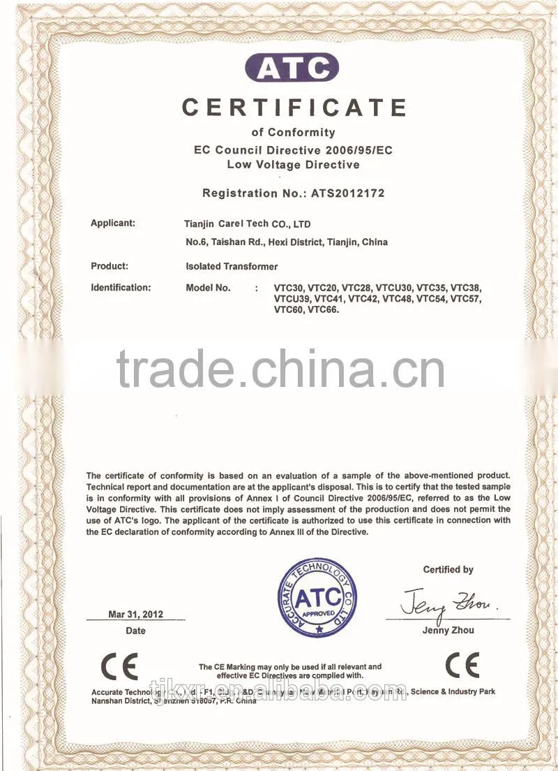 CE ROHS, UL VDE approved, EI30/15.5 ,encapsulated, 2.0VA-2.3VA voltage transformer pcb mounting
