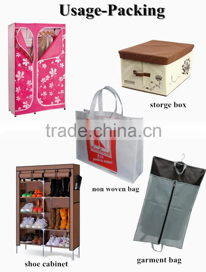 (cross pattern) recycled pp spun-bond non-woven fabric pp cambrelle