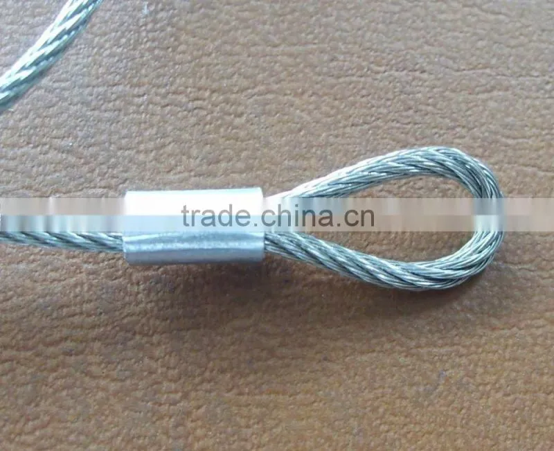 DIN3093 aluminum sleeve for wire ropes