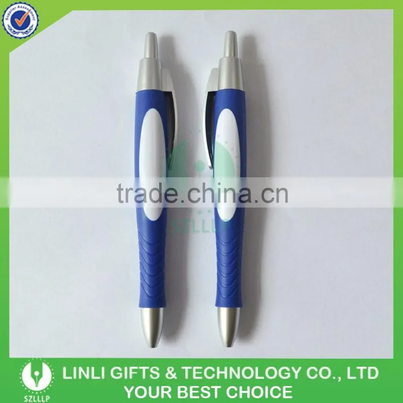 2016 Most Popular Rubber Coated Plastic Pens Manufacturer