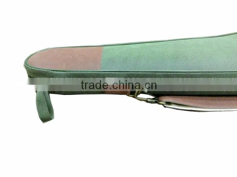 Angola Leather 50 Inch Tactical Rifle Bag with Foam Padded Inside